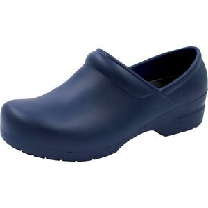 Anywear Guardian Angel Navy Clogs Protective Step-In Nursing Shoes Women 7 Men 5